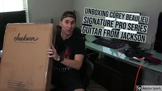 Unboxing Corey Beaulieu Signature Pro Series Guitar from Jackson