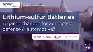 Lithium-sulfur batteries: a game changer for aerospace, defense and automotive?