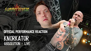 Knorkator - Absolution | Live at Summer Breeze Open Air 2015 | Official Performance Reaction!