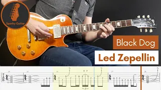 Black Dog - Led Zeppelin - Learn to Play! (Guitar Cover & Tab)
