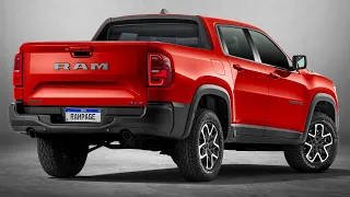 New 2024 Ram Rampage Mid-size Pickup Truck Off Road Drive