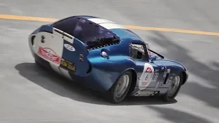 Classic & Historic Race Cars in action on the old Monza High Speed Oval & Banking!