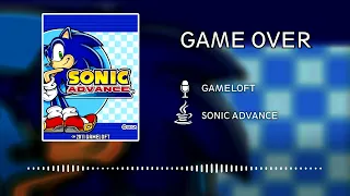 Sonic Advance OST (JAVA) - Game Over