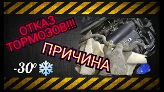 КЛАПАН вакуумного усилителя! Причина отказа тормозов!