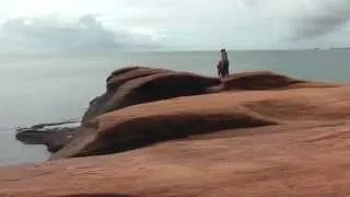 Summer vacation 2014 - 2 of 6 - Iles de la Madeleine, playing around