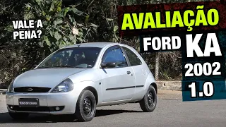 Avaliação Ford Ka 1.0 2002 - Menor que o Ford Fiesta, vale a pena?