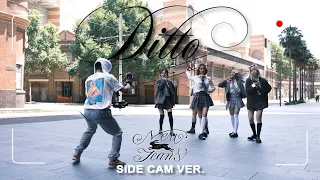 [KPOP IN PUBLIC][SIDE-CAM VERSION] NewJeans (뉴진스) "Ditto" Dance Cover by CRIMSON 🥀 | Australia