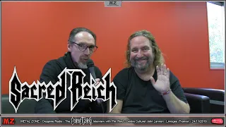 The SACRED REICH Interview In Limoges (France) - 24/11/2019
