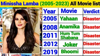 Minissha Lamba All Movie list (2005-2023) Minissha Lamba flop and hit All Movie list Minissha Lamba