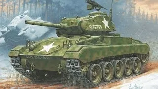 M24 Chaffee. 3600 DMG. Медаль"Орлика","Редли-Уолтерс"