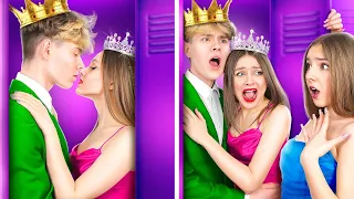 Nerd vs Popular at Prom! How to Become A School Queen