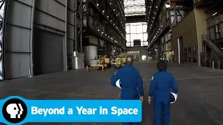 BEYOND A YEAR IN SPACE | Touring Kennedy Space Center | PBS