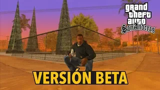 This is the best BETA mod for GTA San Andreas