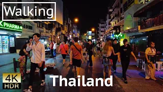 Night Walking Tour khaosan Road | Thailand🇹🇭 | 4K60fps