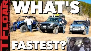 Old vs New: Can an Old $3K Jeep Beat a New $30K Polaris RZR In an Off-Road Race?