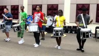 BCU HighSchool Summer Band Camp 2011 Talent Show-Percussion