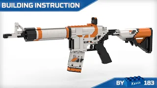 Working LEGO M4A4 | Asiimov - INSTRUCTIONS FOR SALE