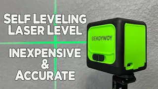 BEKOYWOY Green Beam Laser Level - No More Marks On Your Walls