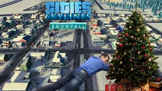 Январское похмелье и зимний уют в Cities Skylines #1