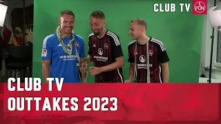 "Irgendwas muss ich ja machen!" 😂😂 | Outtakes 2023 | 1. FC Nürnberg