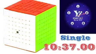 8х8x8 cube single 10:37.00 (official solves)