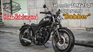 Honda TMX 150 Supremo Bobber build | Honda Rebel-inspired by La Garahe Motorcycles Classic Custom MC