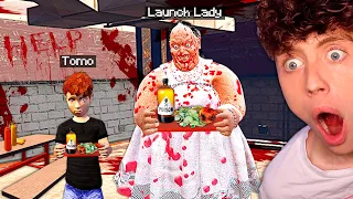 Adopted By LUNCH LADY in GTA 5! (CREEPY)