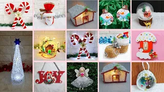 12 low budget Easy handmade Christmas craft idea at home |DIY Economical Christmas craft idea🎄173