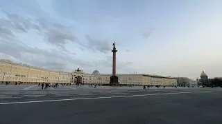 Speed run. Saint Petersburg. Russia