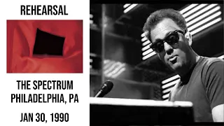 Billy Joel - Live Rehearsal at the Spectrum, Philadelphia (January 30, 1990)