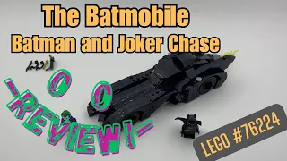 LEGO 76224, Batmobile: Batman and the Joker Chase. Opening, Timelapse Build and Review.