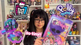 Polly Pocket Monster High Compact Review!! So CUTE!!