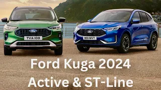 New FORD KUGA 2024 Facelift | Active & ST-Line