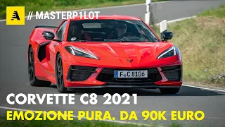 Corvette C8 2021 | EMOZIONA e costa POCO: 90.100 euro!