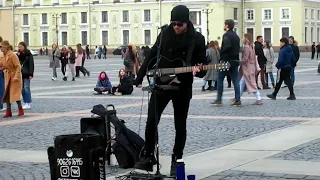 Константин Колмаков на Дворцовой площади.(27.03.21)#STREET_X