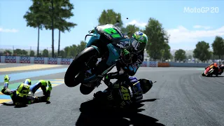 MotoGP 20 Crash Compilation | Ten Minute #16