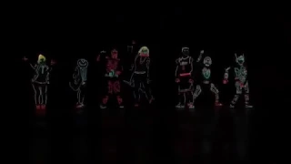 neon show LIGHT BALANCE Light show, Dance, dancing, неоновое шоу, световое шоу, шоу.