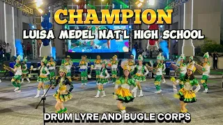 CHAMPION- LUISA MEDEL NATIONAL HIGH SCHOOL | DRUM LYRE and BUGLE CORPS