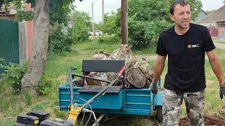 🌑 ПРЕОБРАЗИЛ ХУТОР, ПРИЕХАЛ СЫН, ЗАЛИЛ ФУНДАМЕНТ, СТРОЮ ТЕРРАСУ