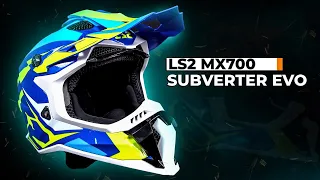 LS2 MX700 SUBVERTER EVO - Шлем для Мотокросса и Эндуро! / Обзор Экипировки