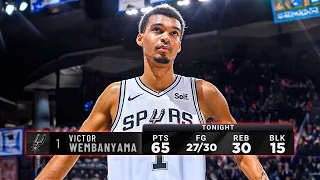 Victor Wembanyama BEST GAMES from 2024 NBA Season 🤯