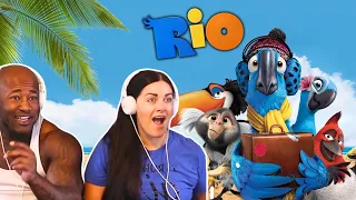 Rio (2011) | MOVIE REACTION | FIRST TIME WATCHING(.. this was way BETTER than we expected)