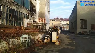 Ужасы бывшей жестяно-баночной фабрики города Холмск.