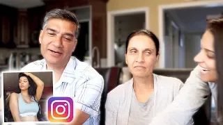 The Time My Real Parents React To My Instagram Pictures (Day 944)