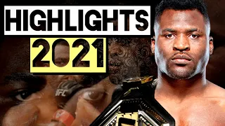 🔷️ Francis "The Predator" Ngannou  All Fights Highlights Knockouts 2021