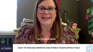 Strategies for Managing Hybrid Teams by Ferguson Alliance