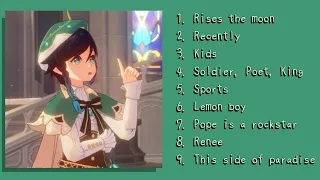 Walking with Venti in Windrise! | A playlist with voicelines! |