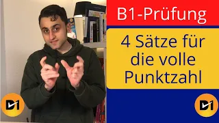 B1-Prüfung - sich vorstellen - Prüfungstraining