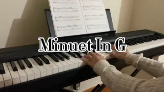 Minuet In G - Bach | Piano Cover by Diana Lopez