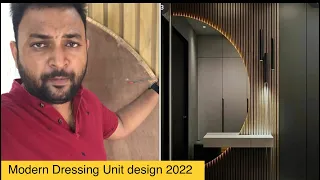 Latest Trending Dressing Unit design 2022 | How to make dressing unit for Bedroom @interiorjagat